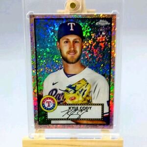 Kyle Cody SP 30/75 #117 Topps Chrome Rose Gold Speckled Refractor 2021